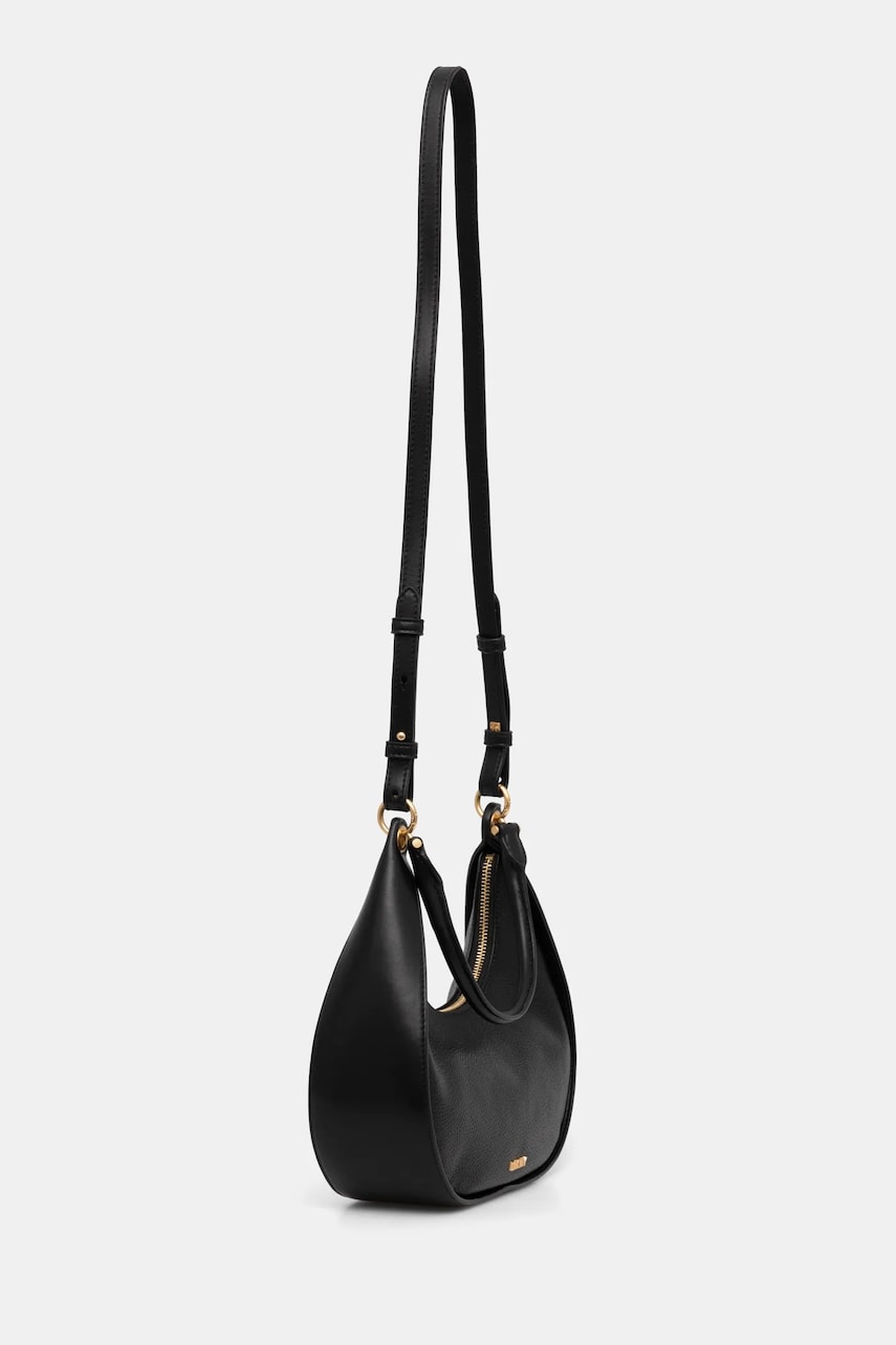 Кожаная сумочка Dkny цвет чёрный R44CEI49 Кожаная сумочка Dkny цвет чёрный R44CEI49