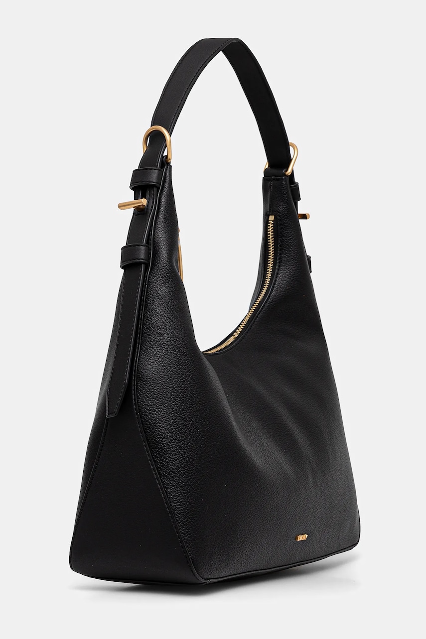 Кожаная сумочка Dkny цвет чёрный R44CAI64 Кожаная сумочка Dkny цвет чёрный R44CAI64