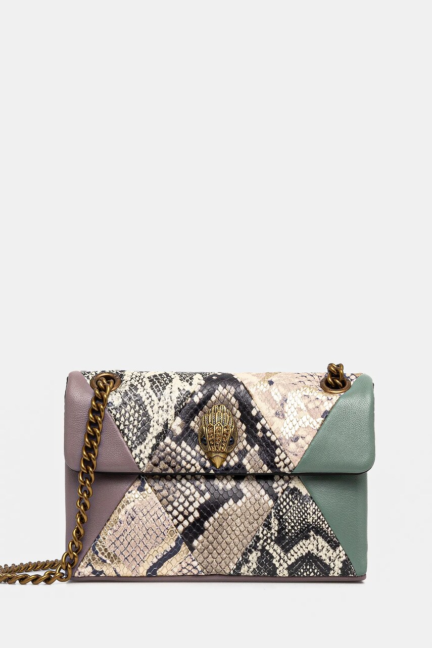 Kurt Geiger London poseta de piele culoarea verde, 4028699189