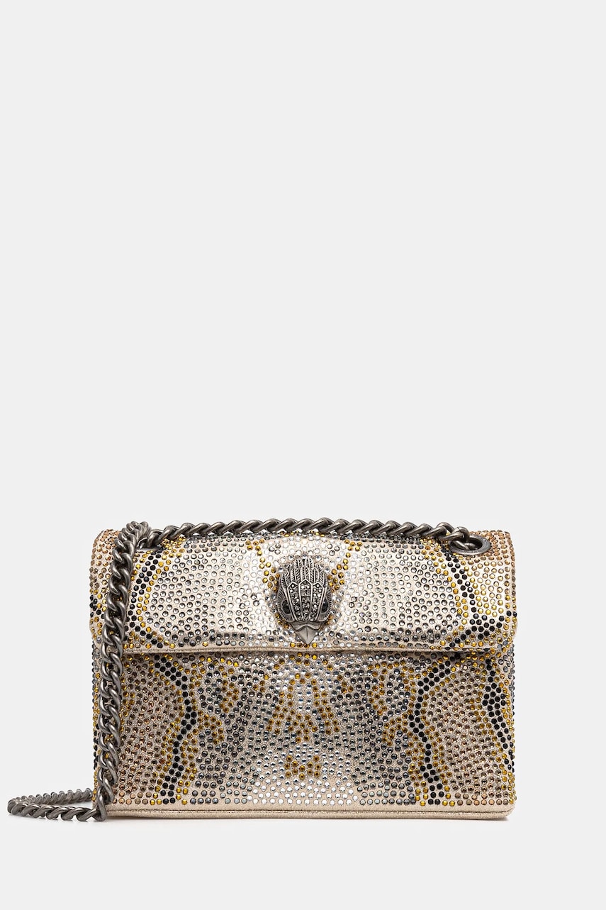 Kurt Geiger London poseta culoarea auriu, 3584465609