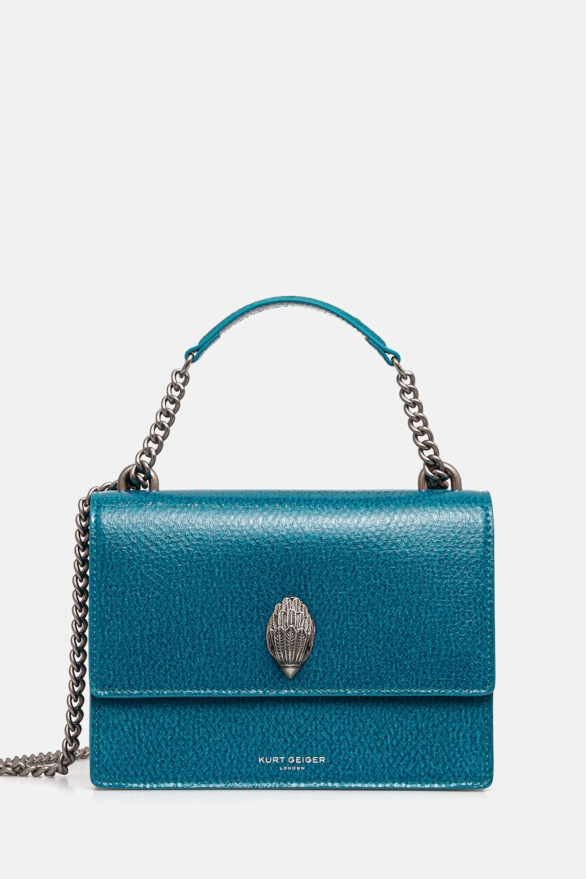 Kurt Geiger London poseta culoarea turcoaz, 2743382719