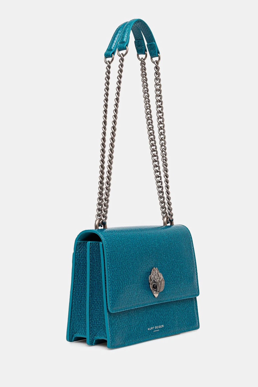Сумочка Kurt Geiger London цвет бирюзовый 2743382719