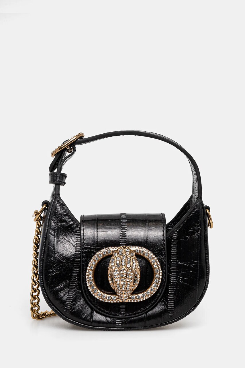 Kurt Geiger London poseta de piele culoarea negru, 3599400119