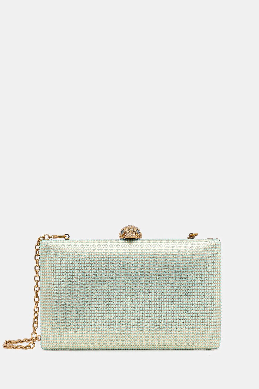 Levně Kabelka Kurt Geiger London zelená barva, 3524966609