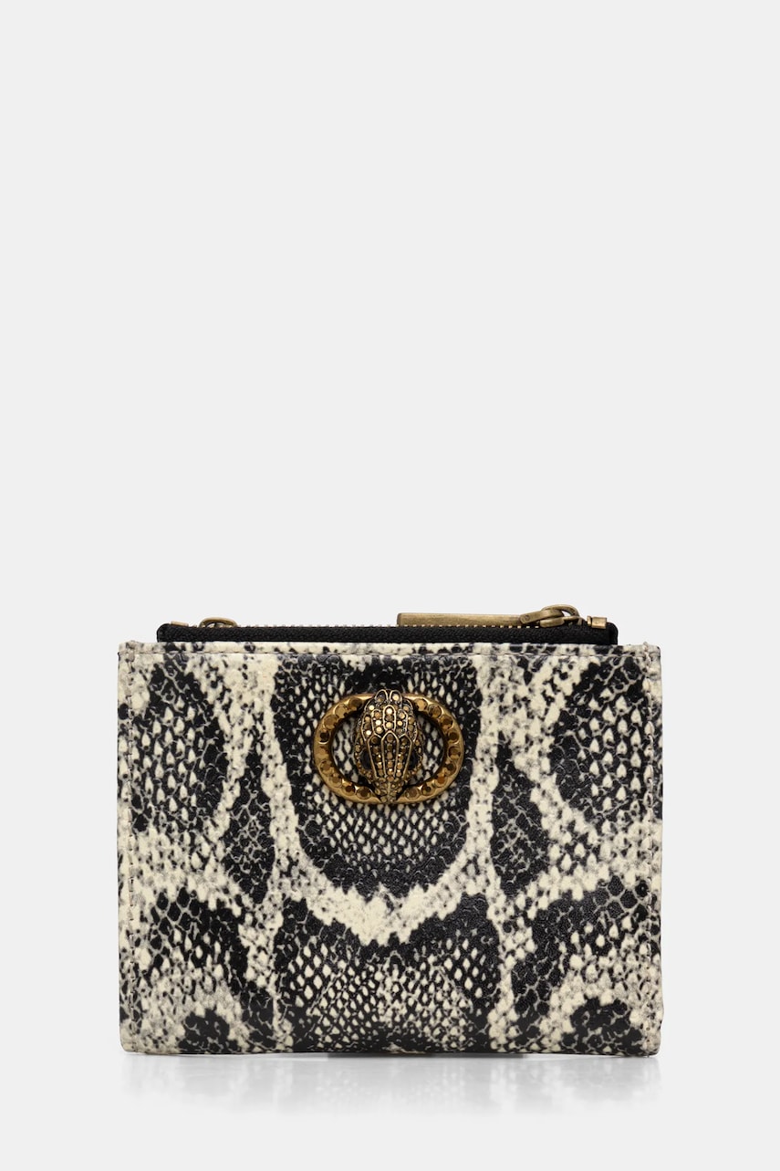 Levně Kožená peněženka Kurt Geiger London béžová barva, 3597444719