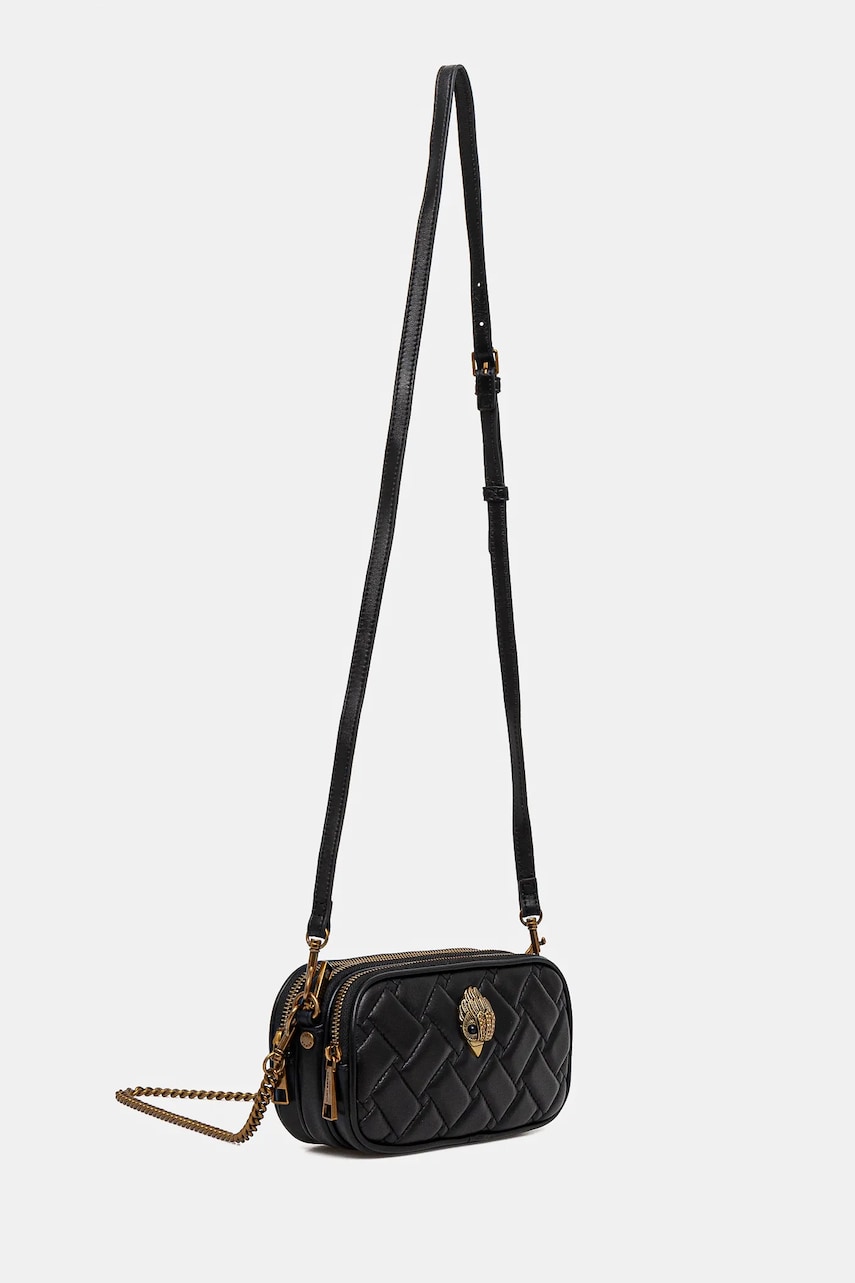 Кожаная сумочка Kurt Geiger London цвет чёрный 4026500109 Кожаная сумочка Kurt Geiger London цвет чёрный 4026500109