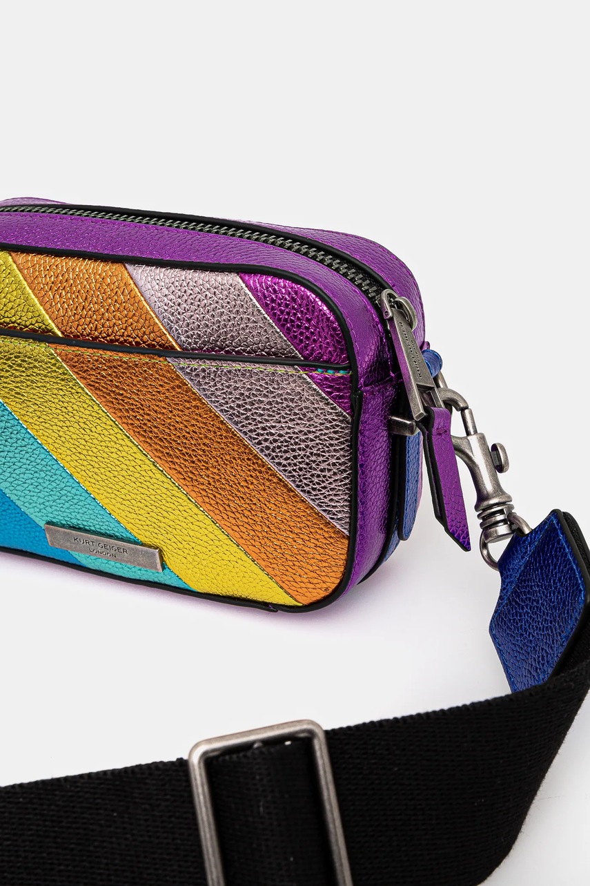 Kožená kabelka Kurt Geiger London (obrázek 4)