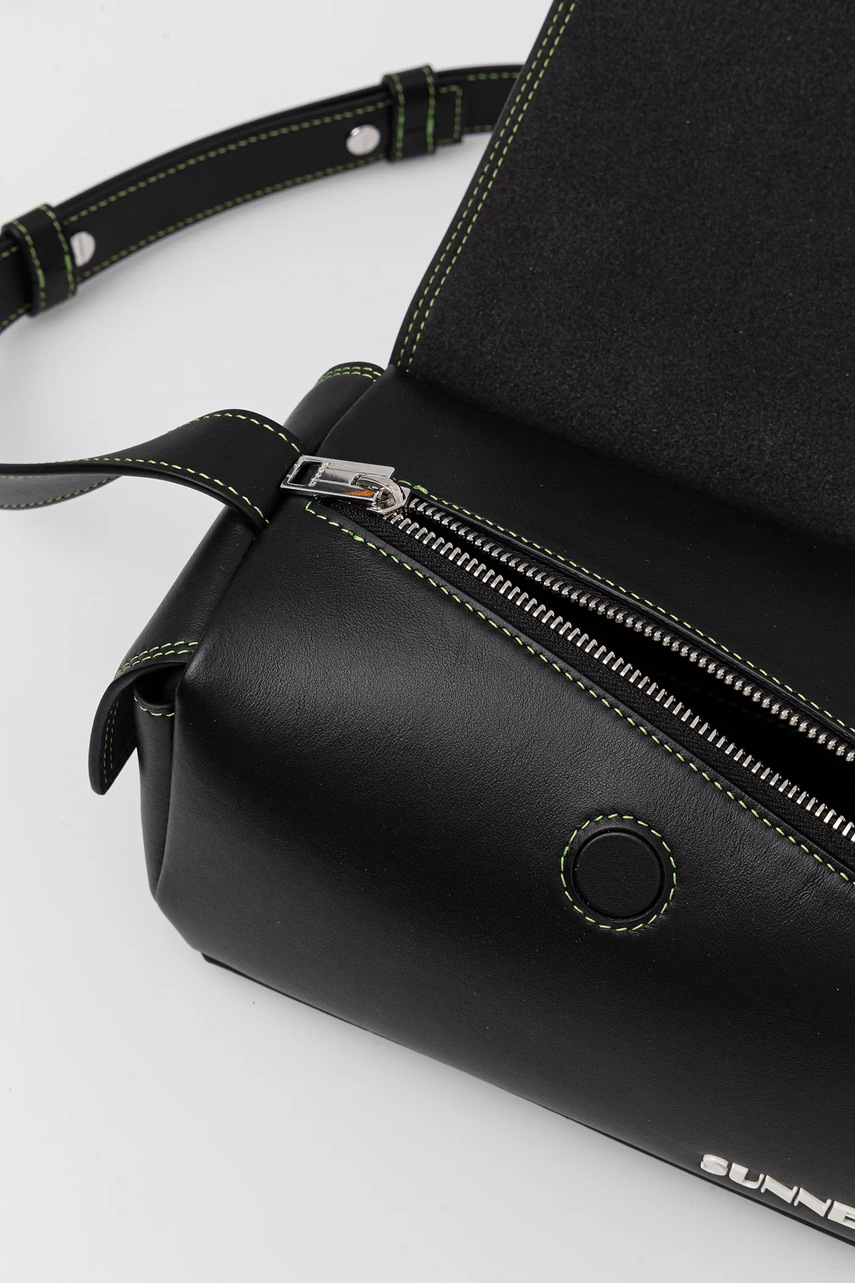 Τσάντα Sunnei χρώμα: μαύρο, ACCXBAG063 φωτογραφία