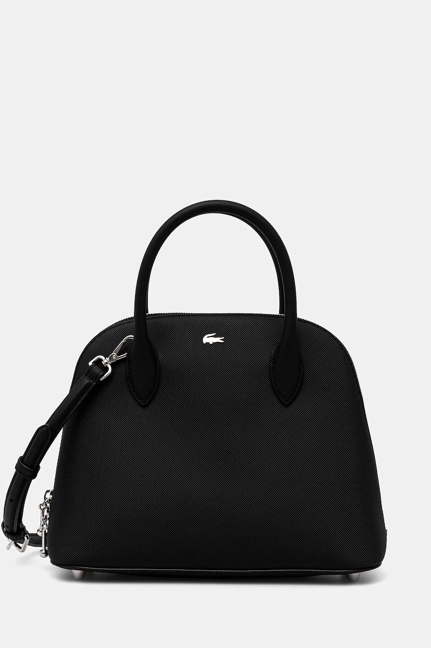 Lacoste poseta culoarea negru, NF4762DZ Lacoste poseta culoarea negru, NF4762DZ