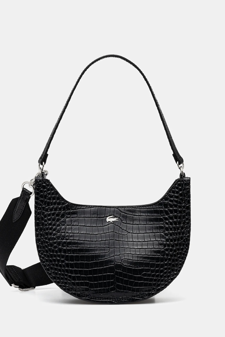 Lacoste geantă culoarea negru, NF4980KL