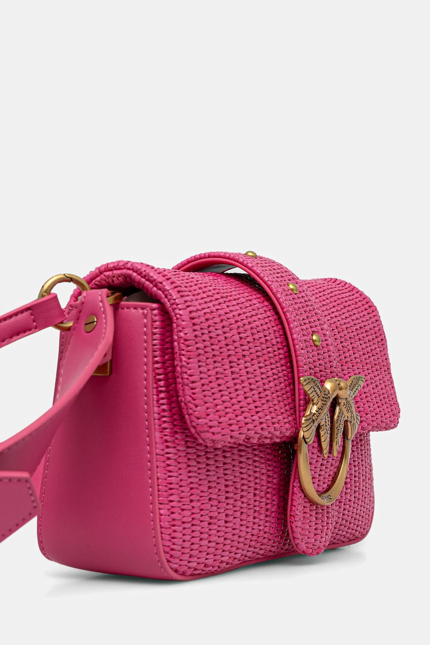Сумочка Pinko цвет розовый 104340 A2CF Сумочка Pinko цвет розовый 104340 A2CF