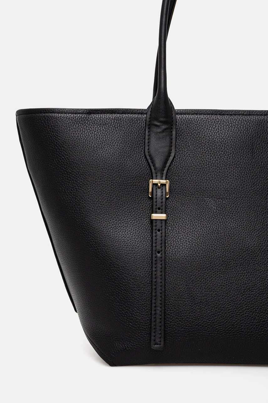 Δερμάτινη τσάντα MICHAEL Michael Kors χρώμα: μαύρο, 30R5G9OT7L φωτογραφία