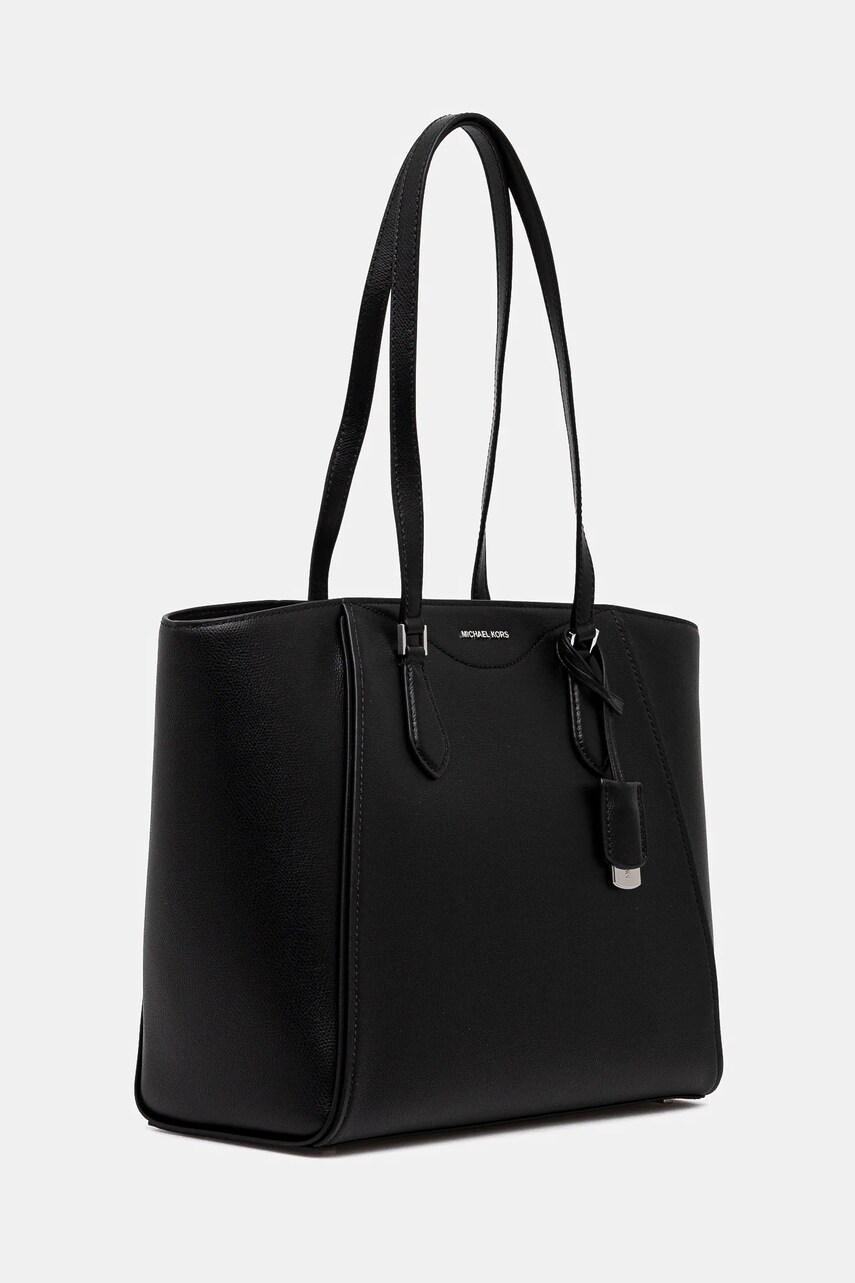 Кожаная сумочка MICHAEL Michael Kors цвет чёрный 30F4STBT7L Кожаная сумочка MICHAEL Michael Kors цвет чёрный 30F4STBT7L