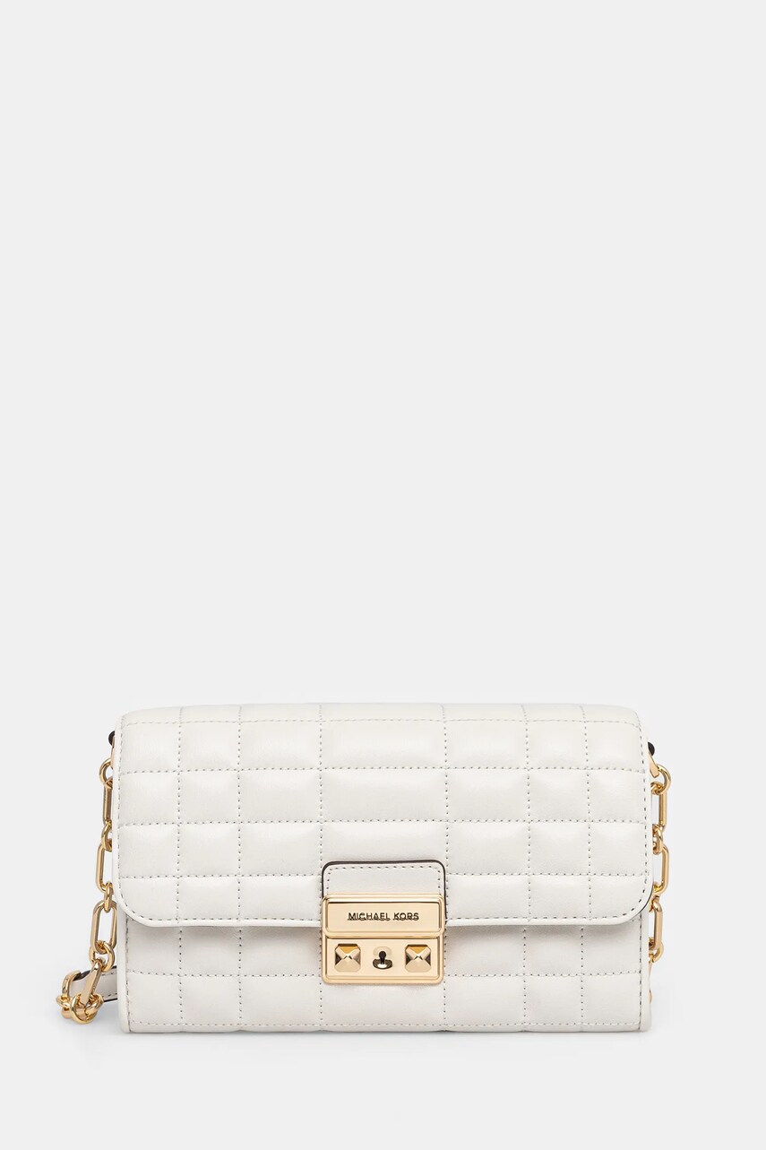 MICHAEL Michael Kors poseta piele culoarea alb, 32S4G2RC9L