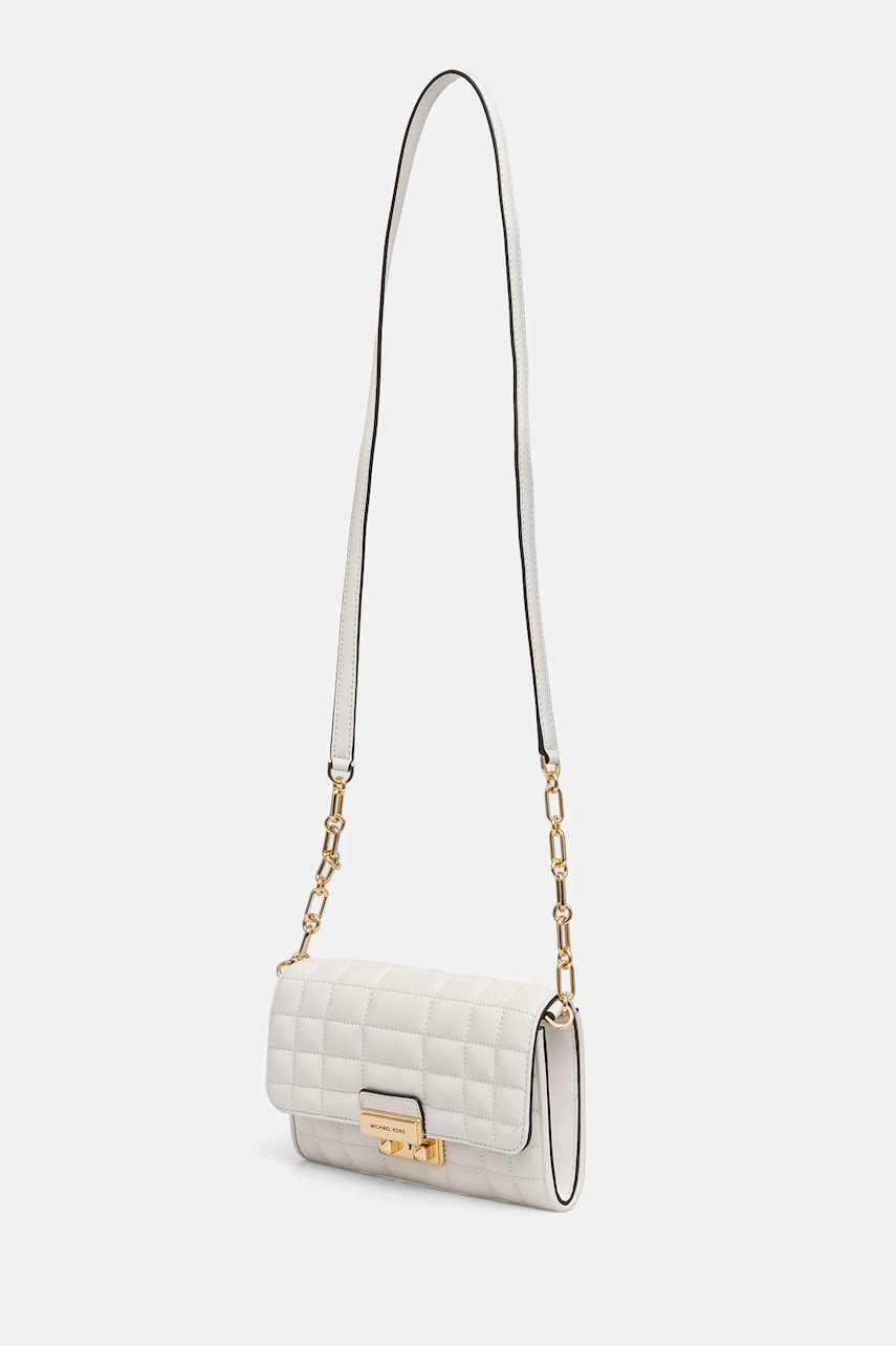 Кожаная сумка MICHAEL Michael Kors цвет белый 32S4G2RC9L Кожаная сумка MICHAEL Michael Kors цвет белый 32S4G2RC9L