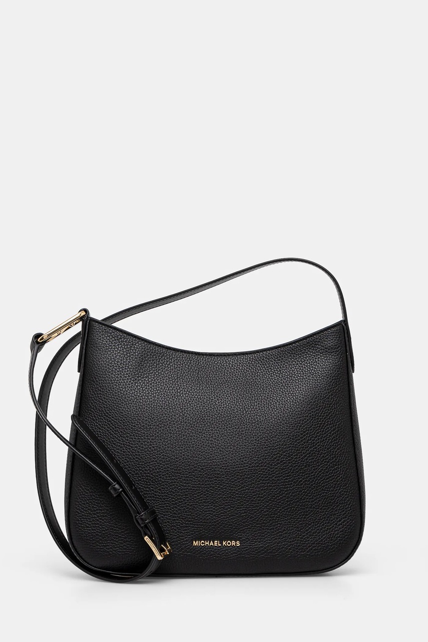 

Кожена чанта MICHAEL Michael Kors в черно 32S4G8KM9L, Черен