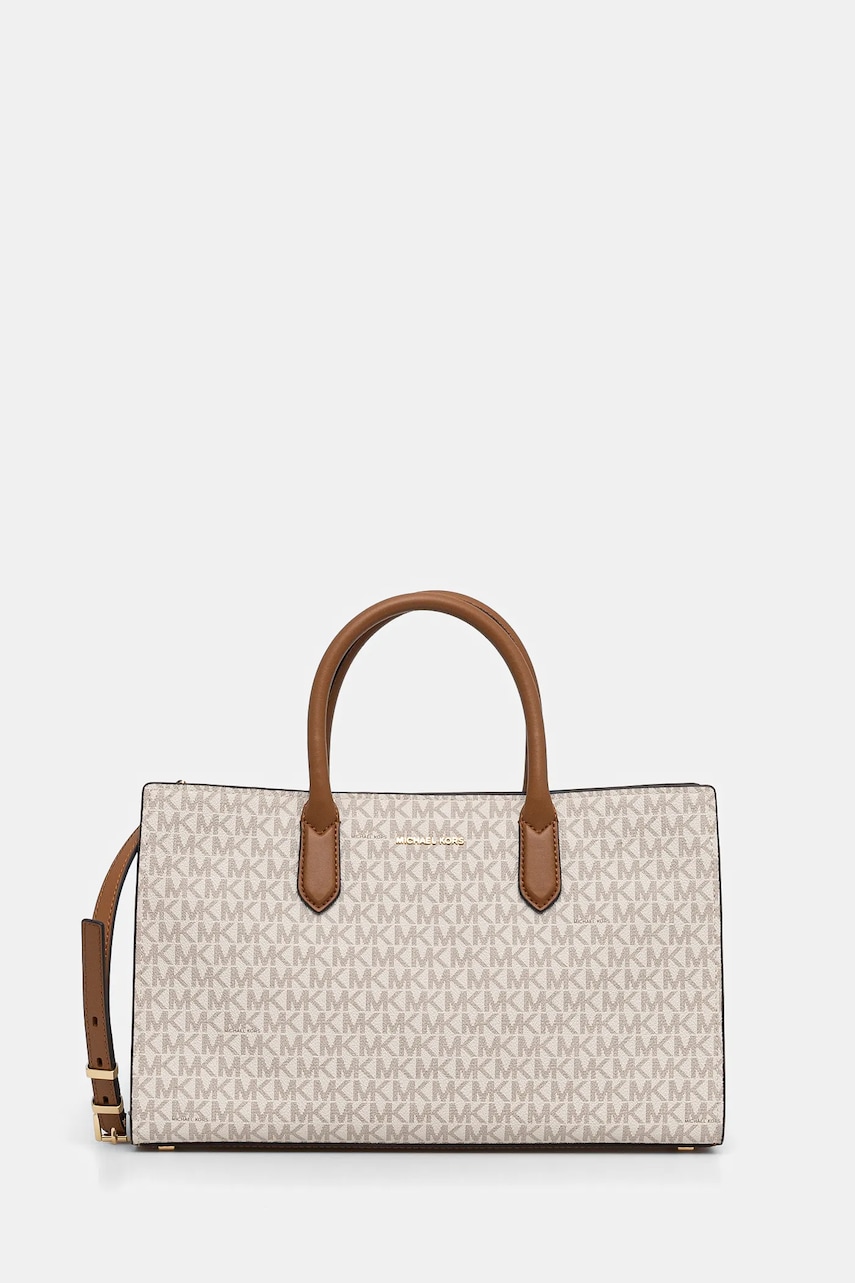 Levně Kabelka MICHAEL Michael Kors béžová barva, 30F4GETS2B