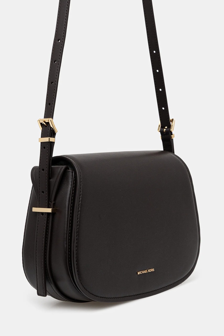 Кожаная сумочка MICHAEL Michael Kors цвет коричневый 30R5GL0M2L