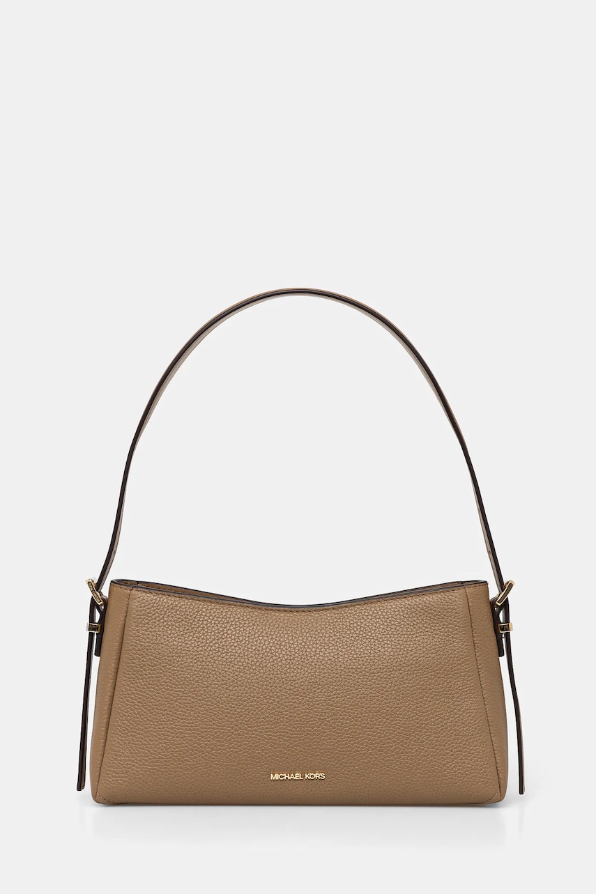 MICHAEL Michael Kors poseta de piele culoarea verde, 32R5G9OC6L MICHAEL Michael Kors poseta de piele culoarea verde, 32R5G9OC6L