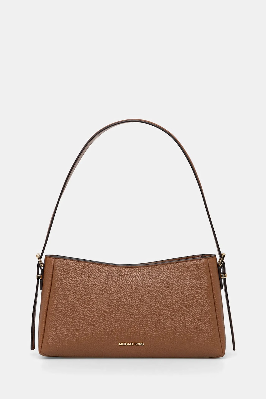 MICHAEL Michael Kors poseta de piele culoarea maro, 32R5G9OC6L