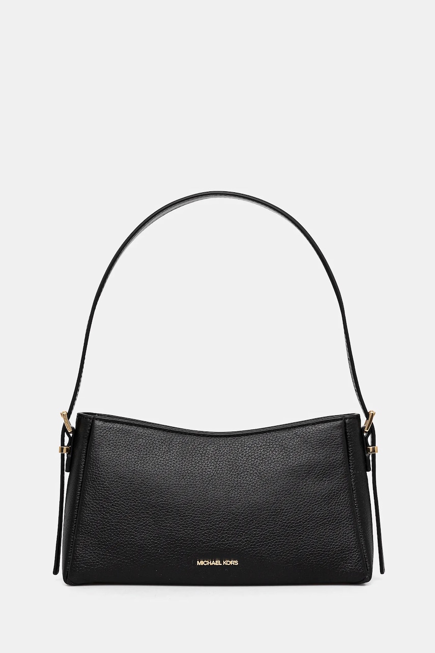 MICHAEL Michael Kors poseta de piele culoarea negru, 32R5G9OC6L