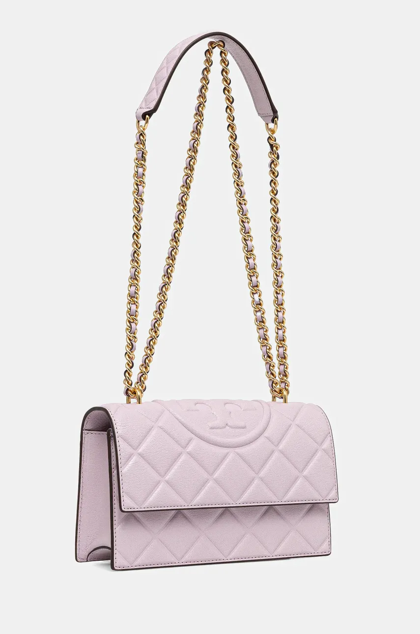 Сумочка Tory Burch Fleming Small Convertible цвет розовый 164800-500 Сумочка Tory Burch Fleming Small Convertible цвет розовый 164800-500