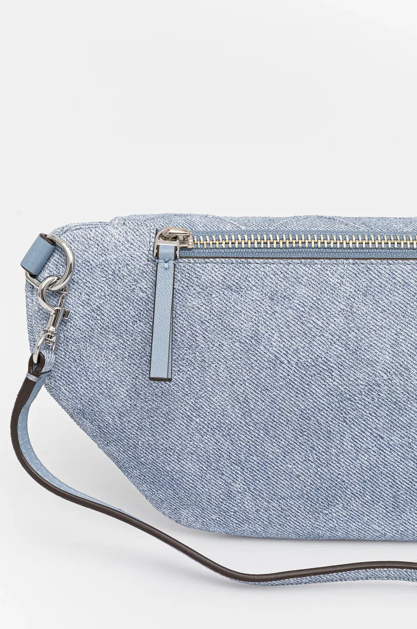 Сумка на пояс Tory Burch Fleming Denim женская 167952-426 Сумка на пояс Tory Burch Fleming Denim женская 167952-426