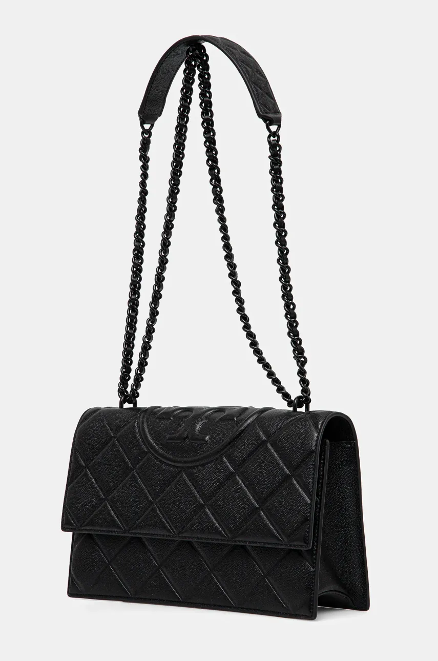 Сумочка Tory Burch Fleming Soft Grain цвет чёрный 169791-001 Сумочка Tory Burch Fleming Soft Grain цвет чёрный 169791-001