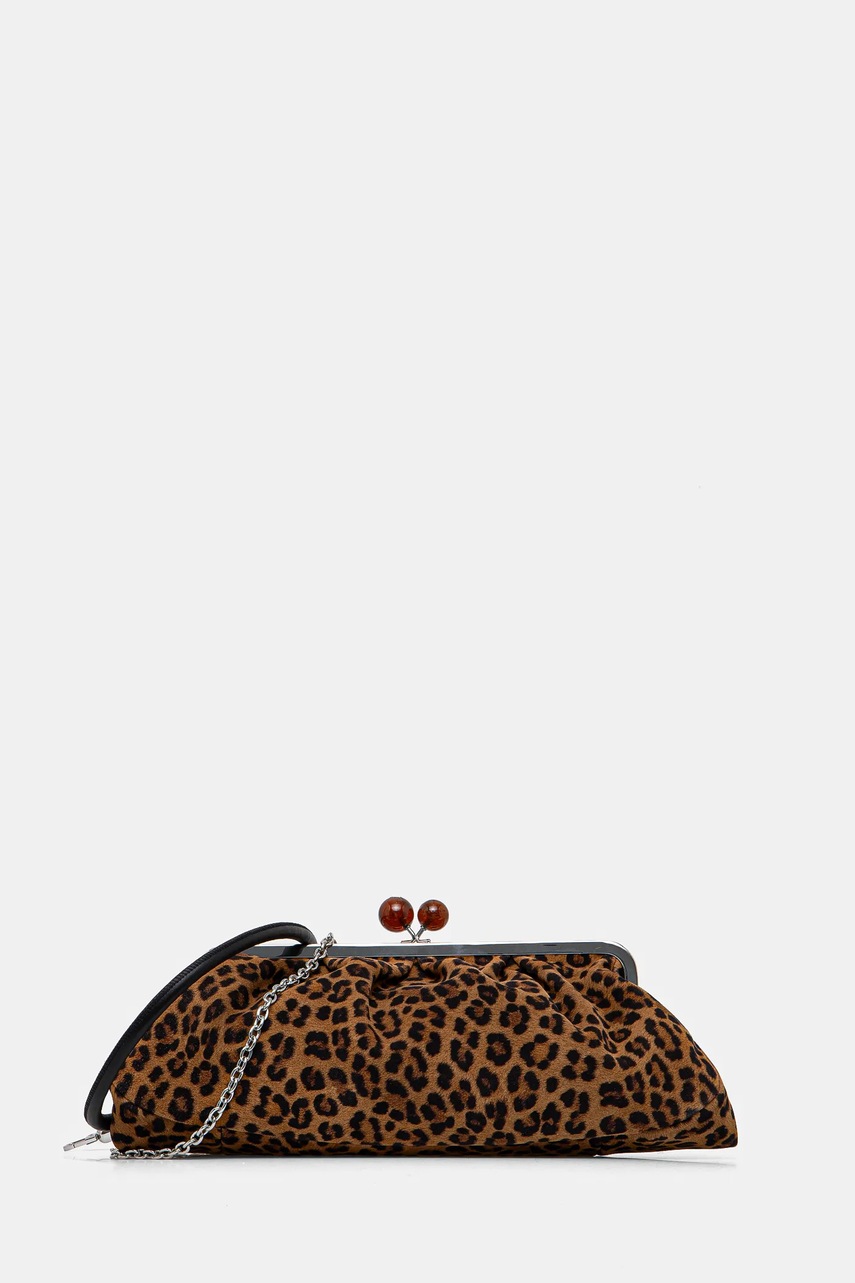 Замшева сумочка Weekend Max Mara колір коричневий 2515511054600 