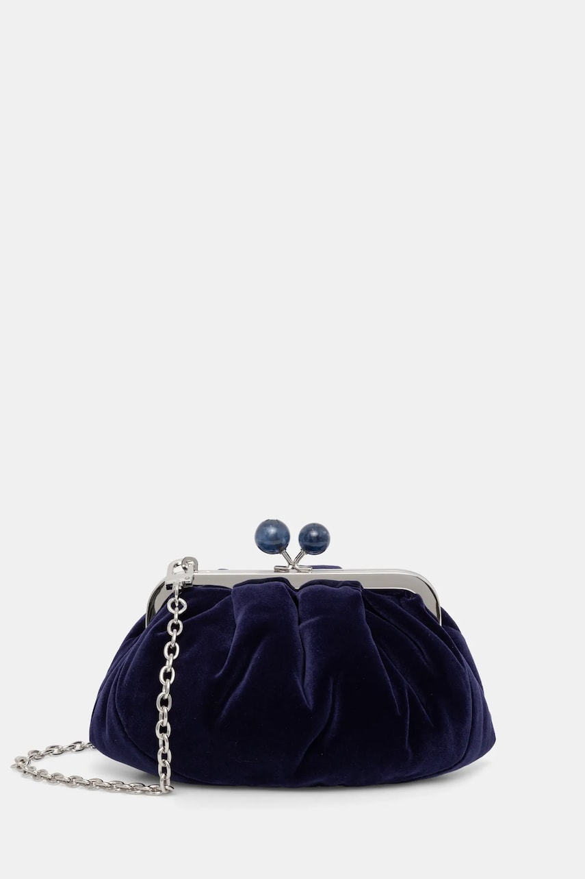 Weekend Max Mara poseta culoarea albastru marin, 2515511084600