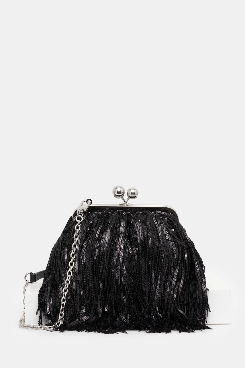 Weekend Max Mara poseta culoarea negru, 2515511104600