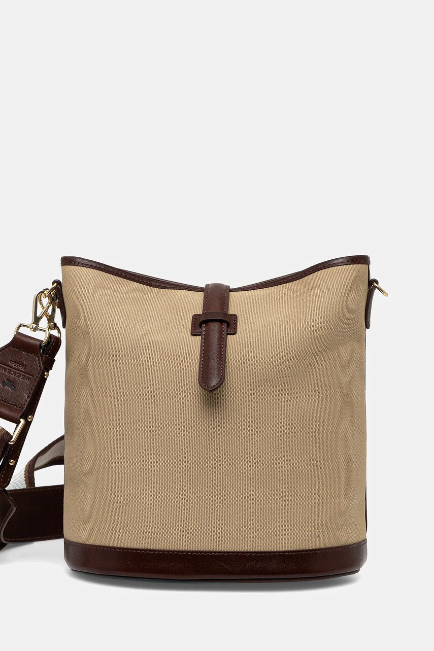 Weekend Max Mara geantă culoarea bej, 2515511035600