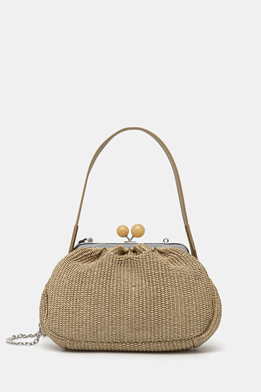 Weekend Max Mara geantă culoarea bej, 2515511085600