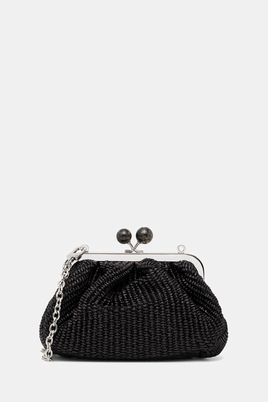 Weekend Max Mara poseta culoarea negru, 2515511095600