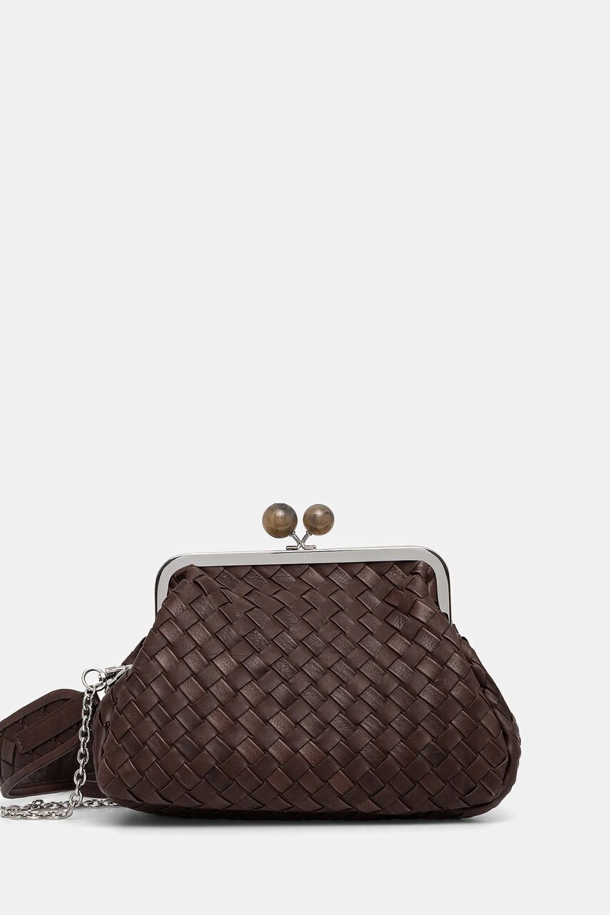 Weekend Max Mara geantă culoarea maro, 2515511105600