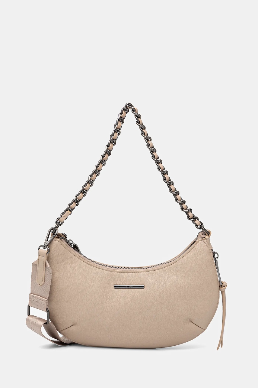 Aldo geantă ELBATERIEL culoarea bej, 13989260