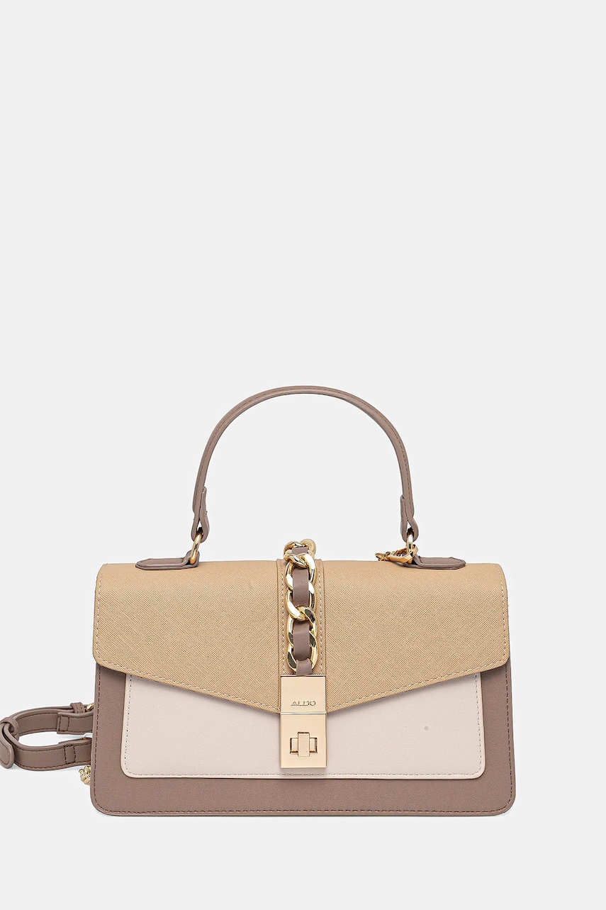 Aldo geanta IRRITANS culoarea bej, 13990803