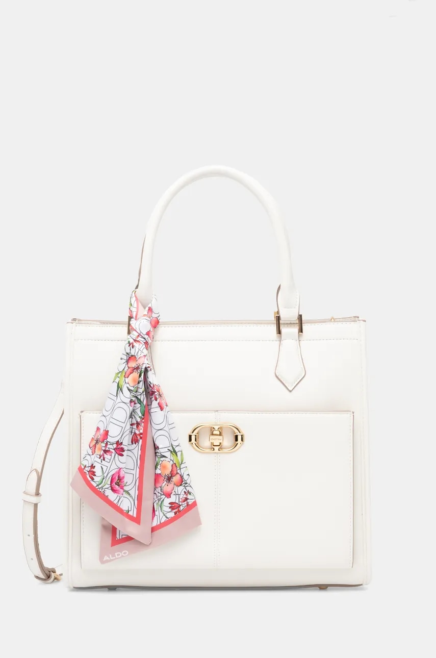 Aldo poseta RUYA culoarea alb, 13933963