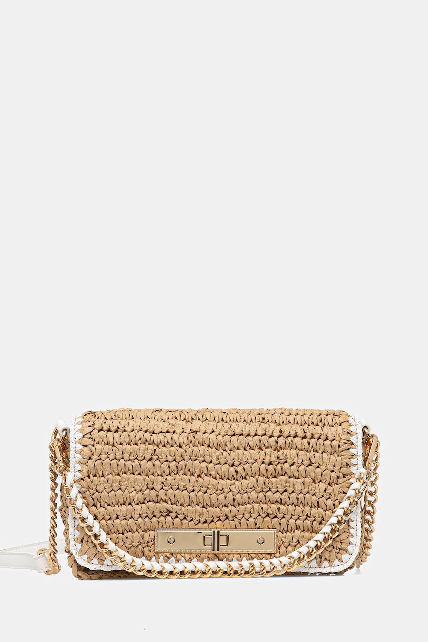 Aldo geantă SUNBLOOM culoarea bej, 13933760