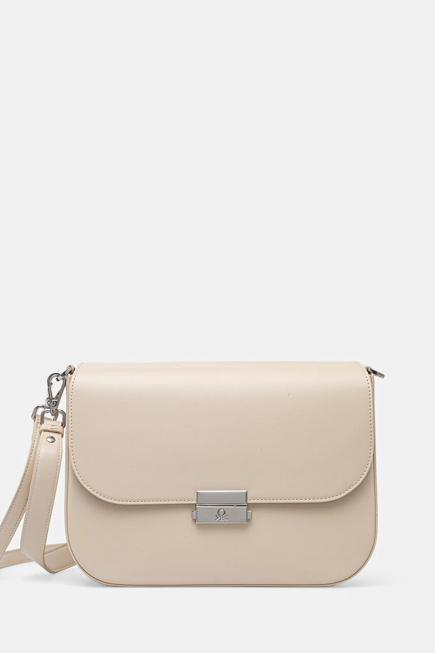 United Colors of Benetton poseta culoarea bej, 6QTUDY073 United Colors of Benetton poseta culoarea bej, 6QTUDY073