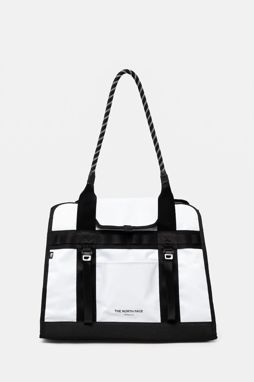 Levně Kabelka The North Face Base Camp Tote bílá barva, NF0A8C02LA91