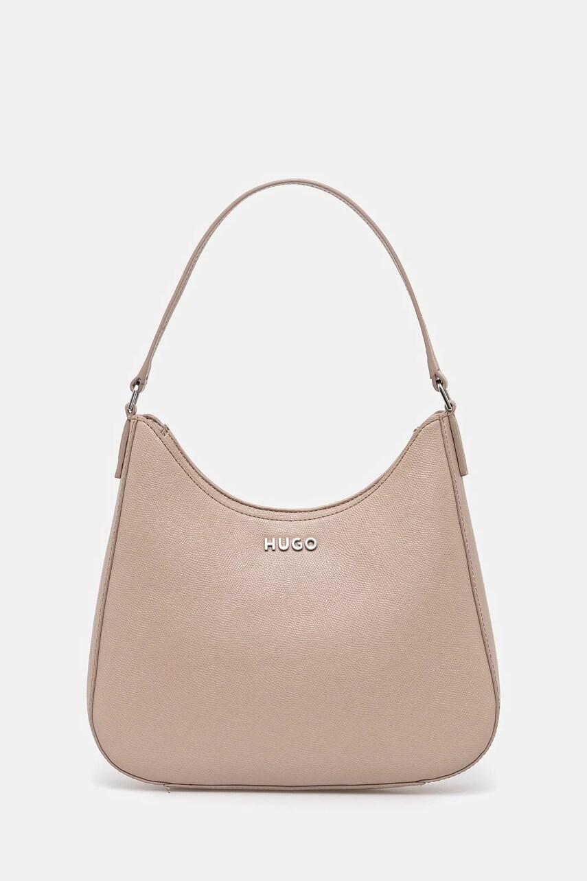 HUGO poseta culoarea bej, 50541768