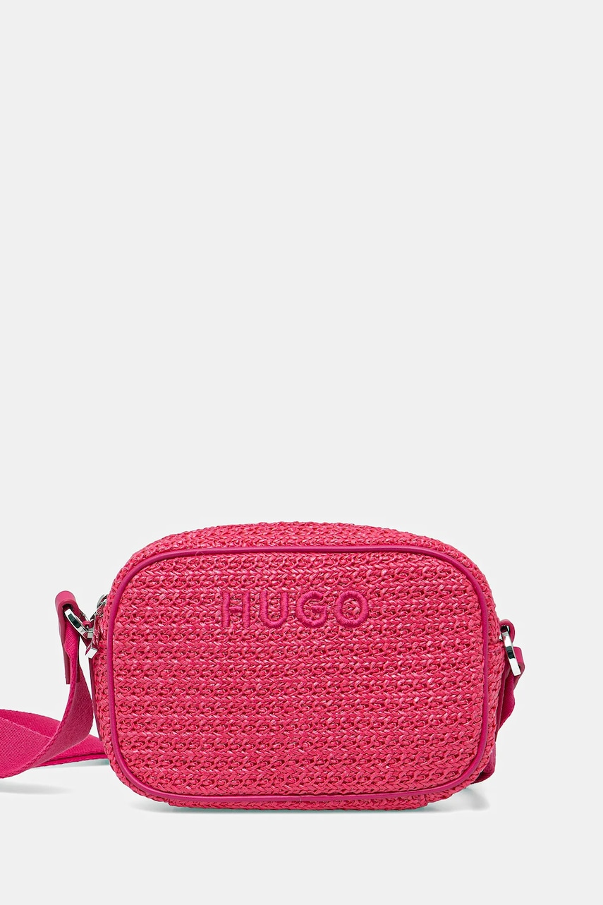 HUGO geantă culoarea roz, 50541892