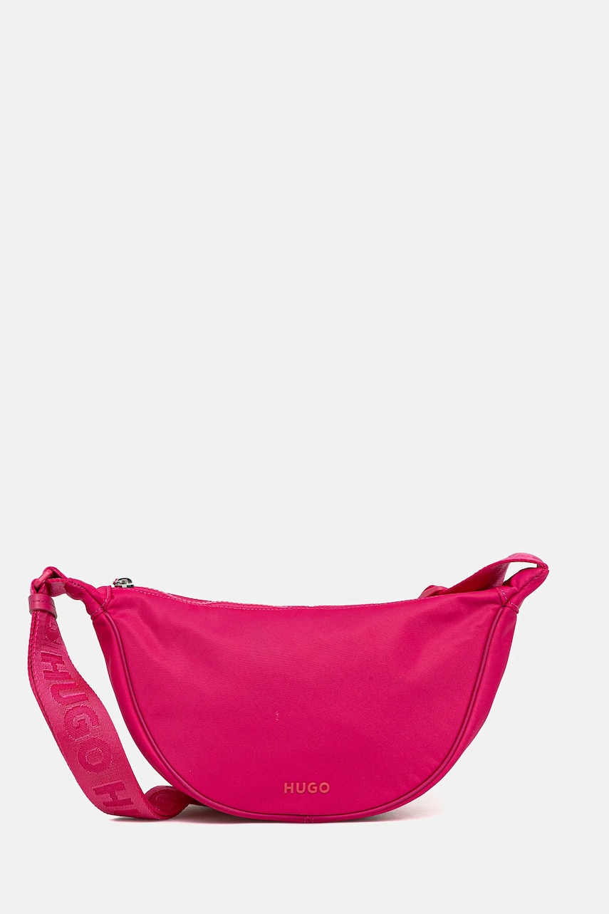 HUGO geanta culoarea roz, 50542682