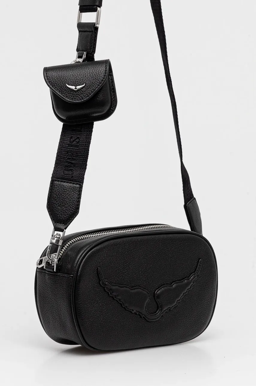 Сумочка ZADIG&VOLTAIRE цвет чёрный LWBA03657 Сумочка ZADIG&VOLTAIRE цвет чёрный LWBA03657
