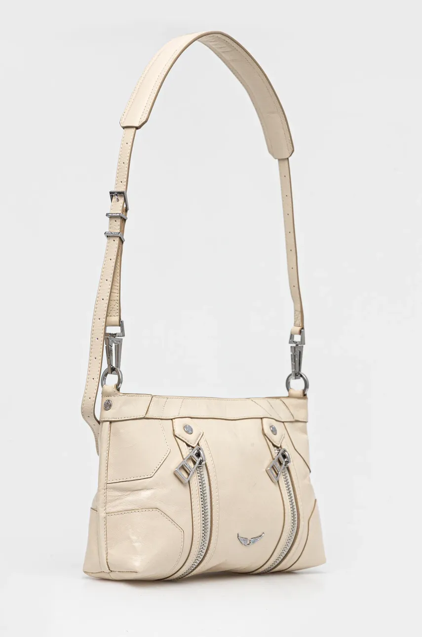 Сумочка ZADIG&VOLTAIRE цвет бежевый LWBA03891 Сумочка ZADIG&VOLTAIRE цвет бежевый LWBA03891