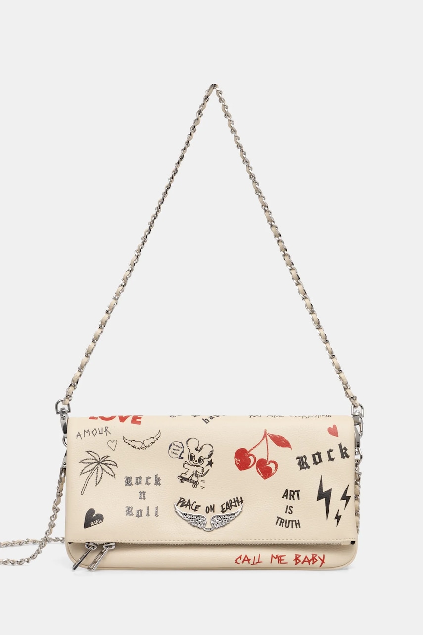 ZADIG&VOLTAIRE poseta culoarea bej, LWBA03902