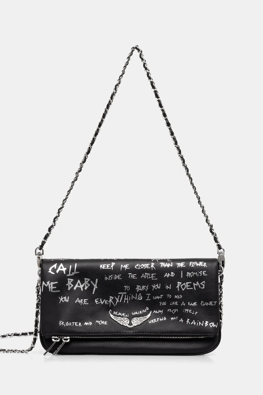ZADIG&VOLTAIRE poseta culoarea negru, LWBA03903 ZADIG&VOLTAIRE poseta culoarea negru, LWBA03903