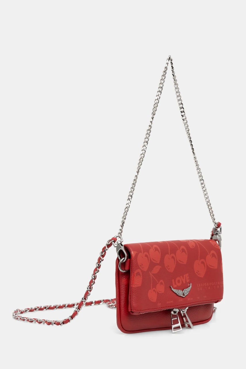Сумочка ZADIG&VOLTAIRE цвет красный LWBA03906 Сумочка ZADIG&VOLTAIRE цвет красный LWBA03906