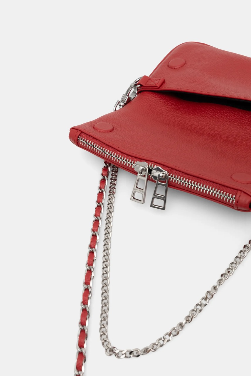 Сумочка ZADIG&VOLTAIRE колір червоний LWBA03906 